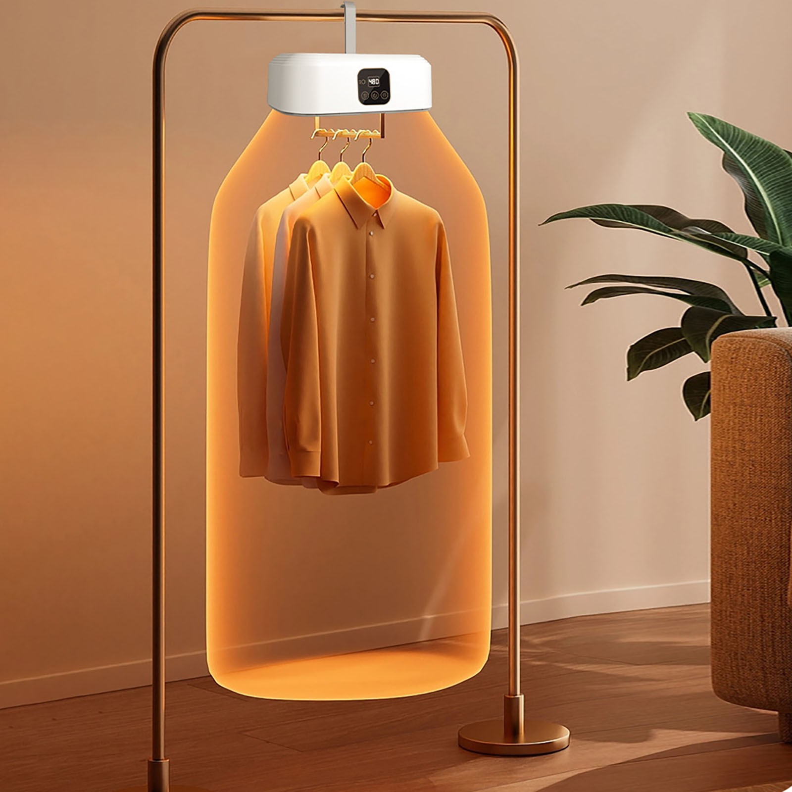 XDDST Dryers Portable Clothes Dryers for Business Trips In Apartment Dormitories Portable Dry Bags Remote Control Electric Dryers Speed Mode 8 480 Minutes Drying